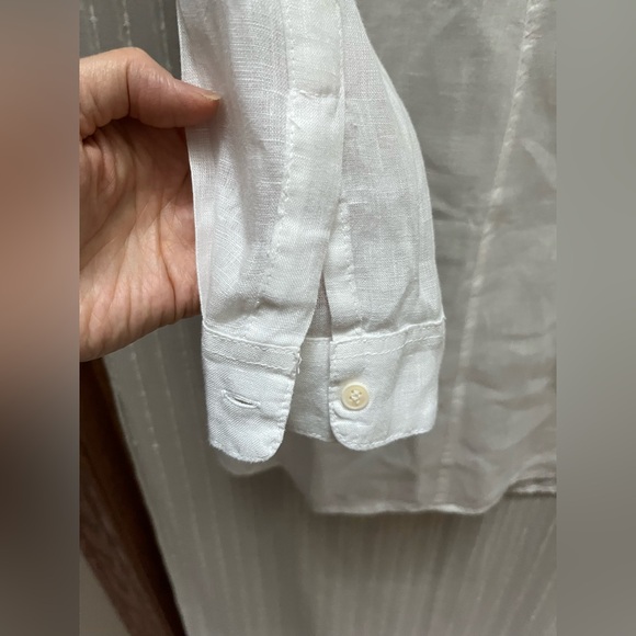 CP SHADES Tamsin Linen button-down shirt dress size M - Picture 5 of 7